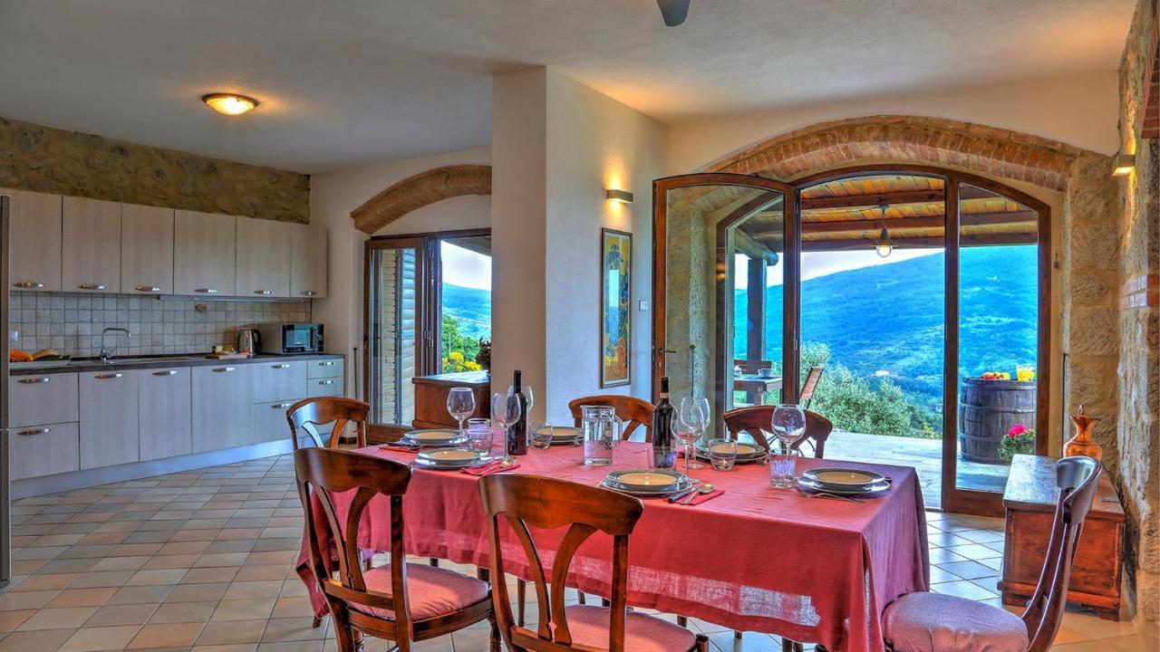 La Casa Di Elsa 6, Emma Villas Santa Fiora Buitenkant foto